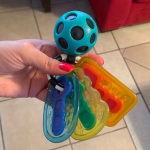 Rattle & teether toy